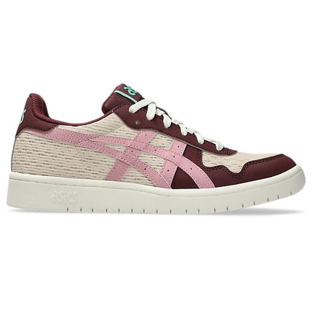 Asics Japan S Deep Mars Pink Woven Low Top Sneakers 1203A768 Womens 6